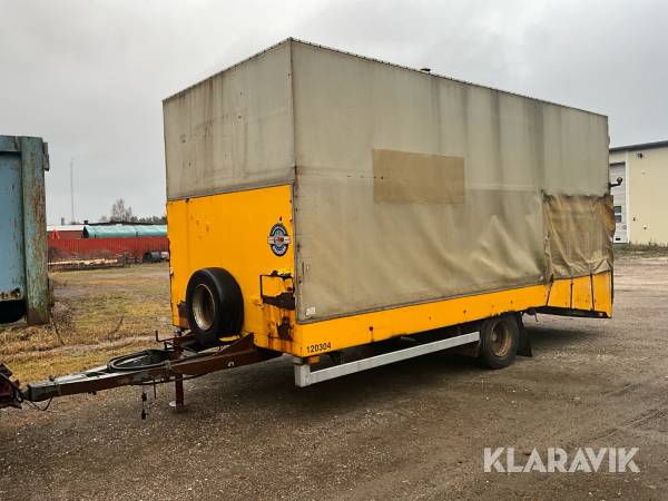 Maskinsläp med kapell Triolift Ocotska-1