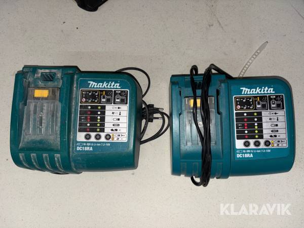 Laddare Makita DC18RA 2st
