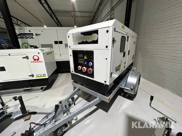 Elverk på kärra Pramac GWP35Y