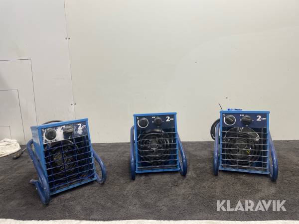 Varmluftsfläktar El-Björn VF 21 A