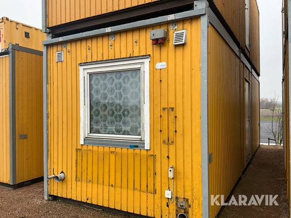 Pesonalbod Moelven kontor med WC