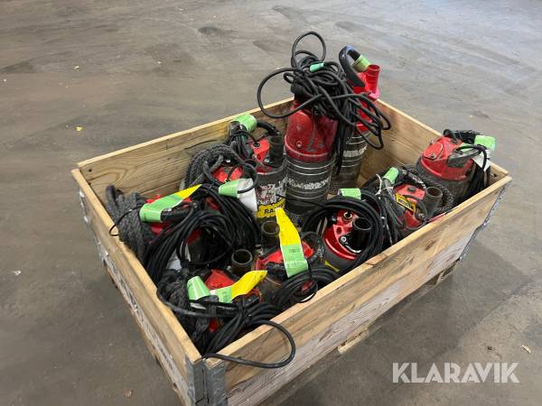 10 defekta pumpar Grindex Olika