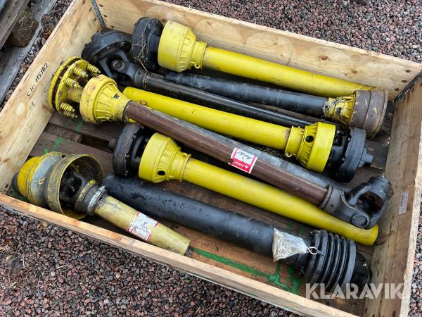 Kraftöverföringsaxlar 9st