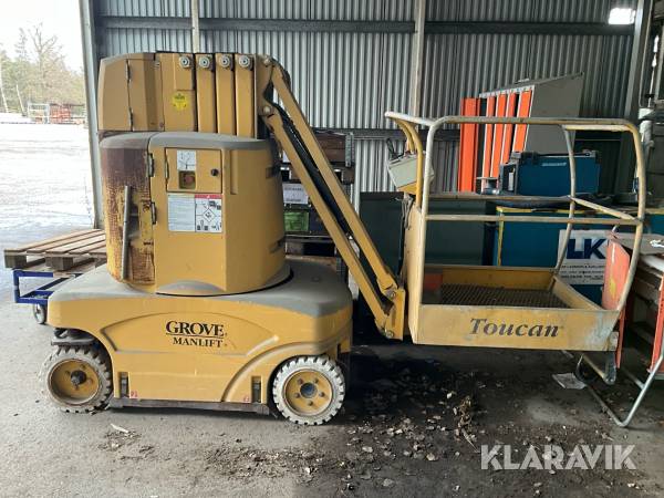Pelarlift Grove Manlift Toucan 1010