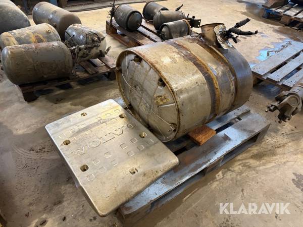 Ljuddämpare Volvo FH16 580 Tridem