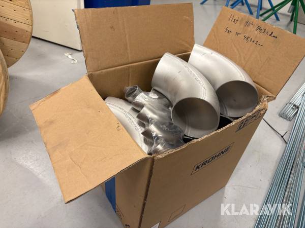 Rostfria rördetaljer