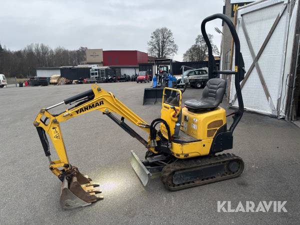 Minigrävare Yanmar SV08-1A