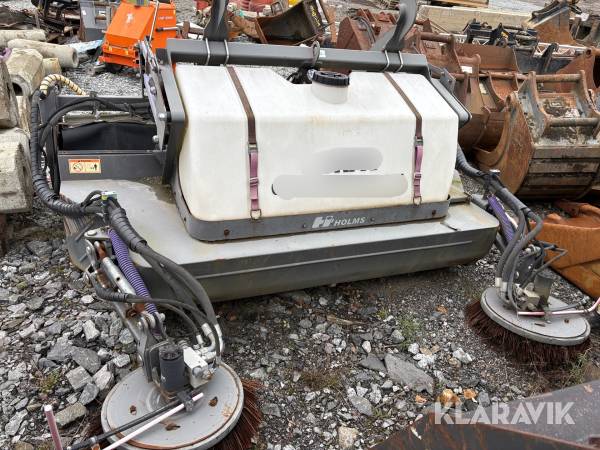 Sopskopa / sopaggregat Holms 300-2,5 stora BM fäste