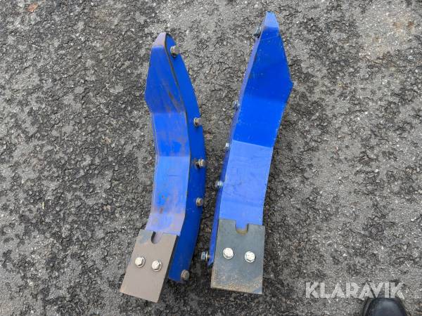 Breddningsdelar till plogblad