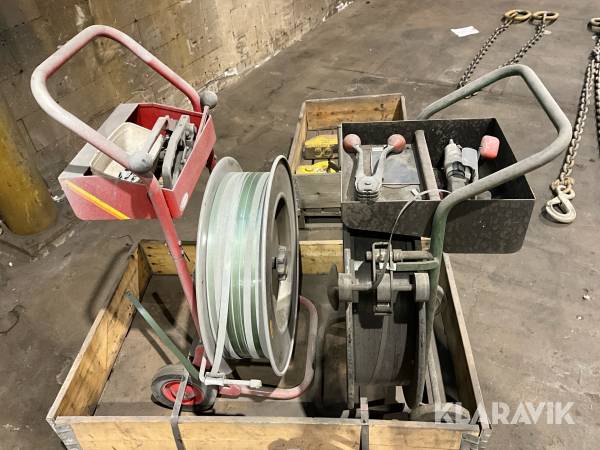 Bandningsvagnar med plastband 2st