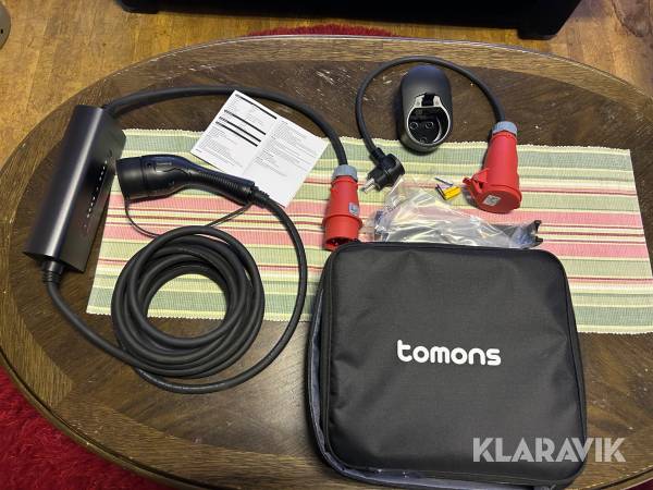 Elbilsladdare typ 2 snabbladdare Tomons