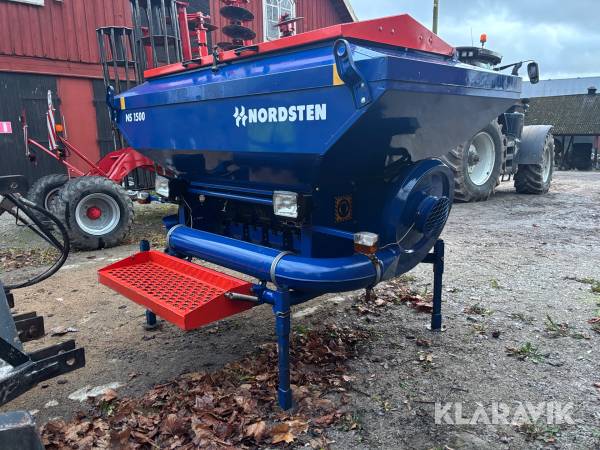 Gödningsspridare Nordsten NS 1500 för frontlyft