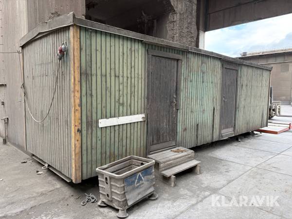 Förrådsbod 8,7x2,55m