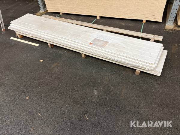 Panelskiva tak pärlspont dekor Moelven Regina