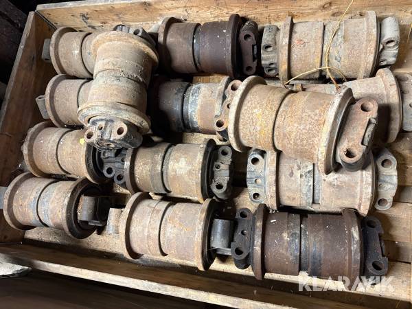 Underrullar till grävmaskin 14st