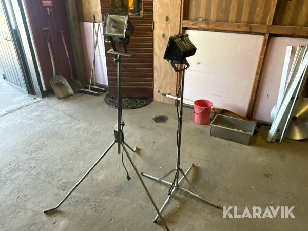 Halogenstrålkastare 2 st