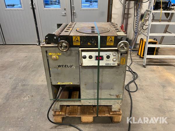 Bockmaskin elhydraulisk Weelu 320