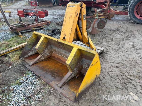 Högtippande skopa Trima 3-punkt