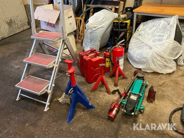 Pallbockar domkraft mm