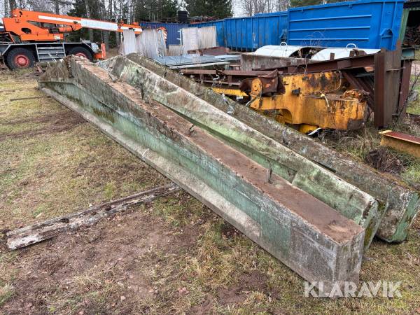 Takstolar i betong 3st