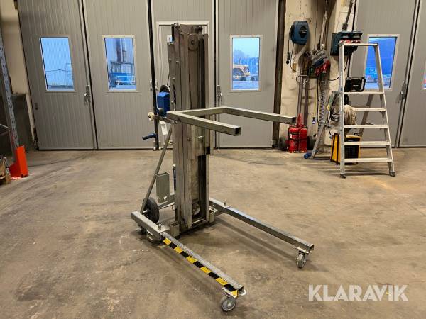 Materiallyft handvinsch Böcker Alplyft