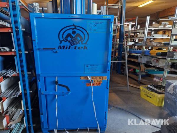 Kartong- och plastbalpress MIL-TEK ECODrive 305 MIL-TEK ECODrive 305