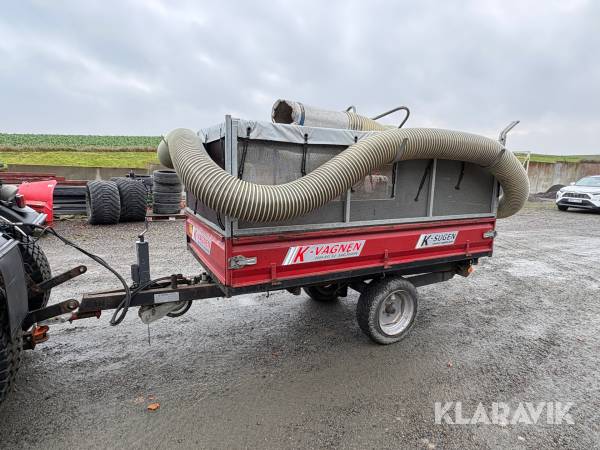 Lövsugarvagn K-Vagnen K-Sugen
