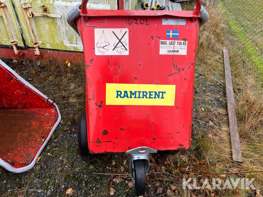 Fodervagn Starke Arvid 14000