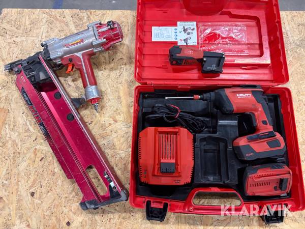 Spikverktyg 1 st, Skruvdragare 1 st, Skruvautomat 1 st Max / Hilti HS 130 / SD 5000-A22 / SD-M 2