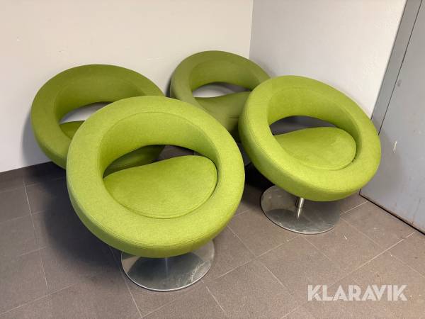 Loungestolar 4 st softline