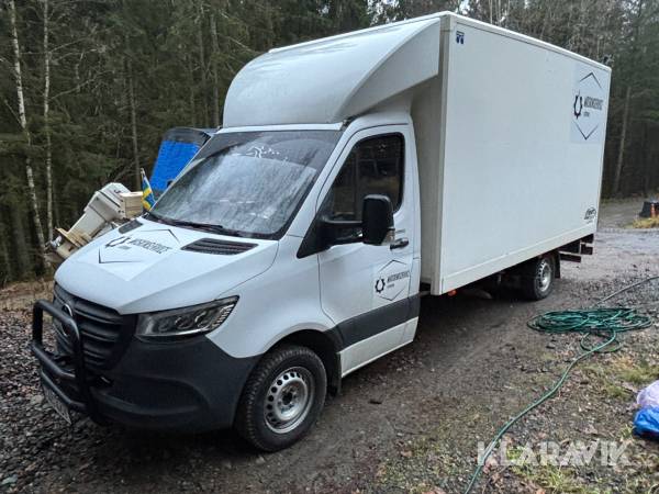 Lätt lastbil Mercedes-Benz Sprinter 316 verkstadsinredd