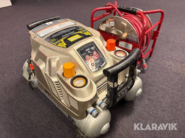 Kompressor med slangvinda Powerlite AKHL1230E