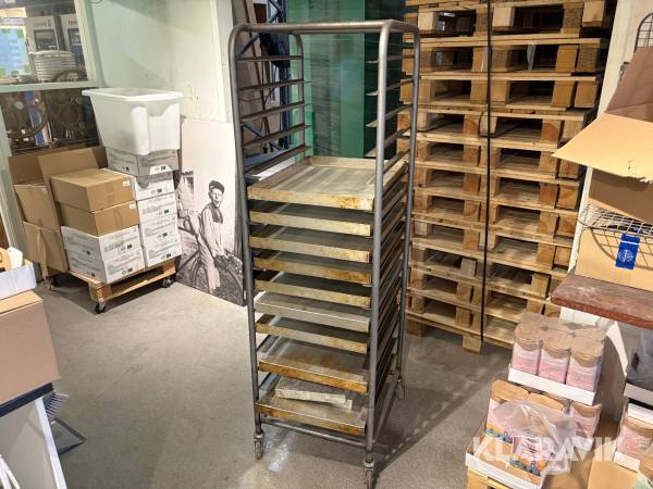 Stickvagn med foccaciaformar