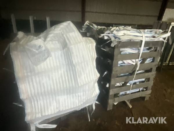 Vedsäckar Bluepack 1,5 m3 244 st ventilerade