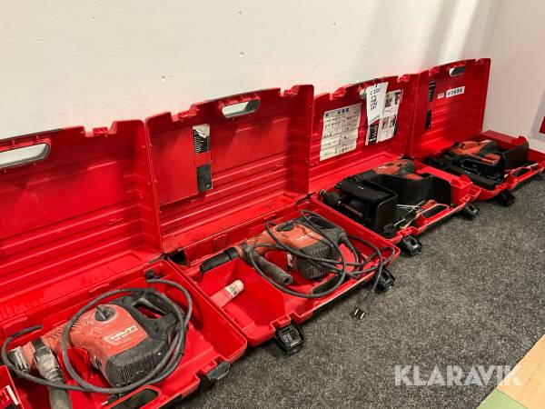Kombihammare och bultpistol Hilti TE 50-AVR, DX 460, DX 76