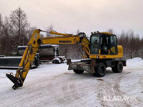 Hjulgrävare Komatsu PW 140-7