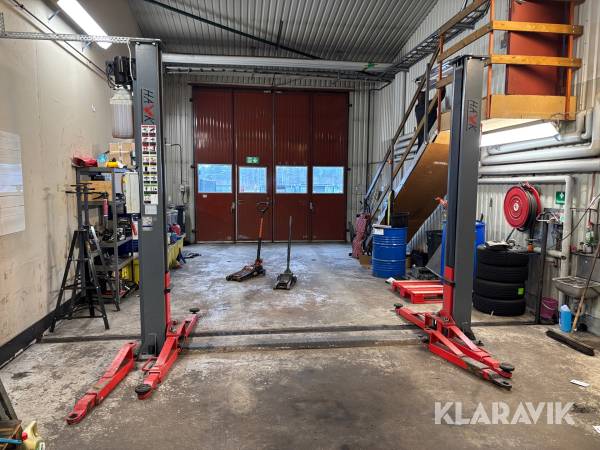 Tvåpelarlyft Hawk 4000kg