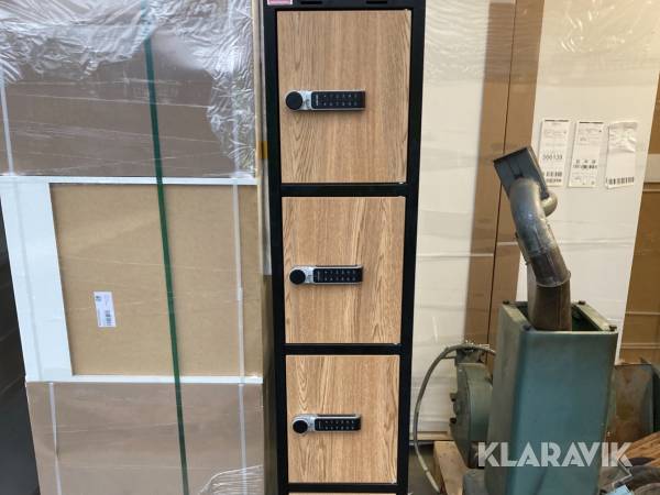 Plåtskåp med kodlås Sonesons inredningar