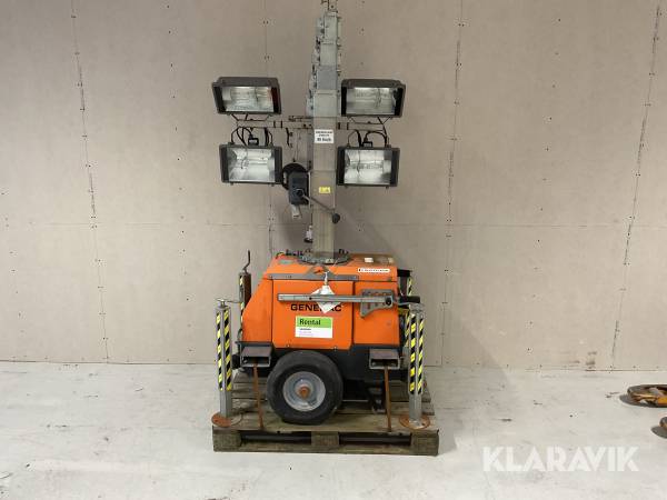 Belysningsmast Generac Tower light