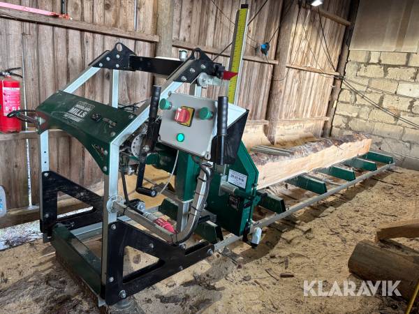 Mobilt sågverk Woodland Mills HM126E 5,5kW