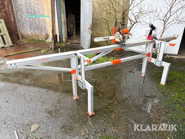 Sågverk Logosol F2 Stihl MS 391