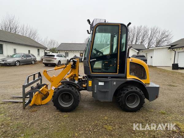 Lastmaskin Kima 10 med 3 redskap