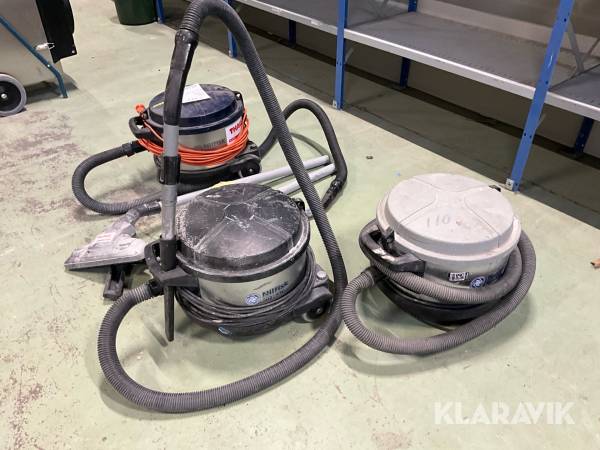 Dammsugare 3st Nilfisk VP930, GD 930