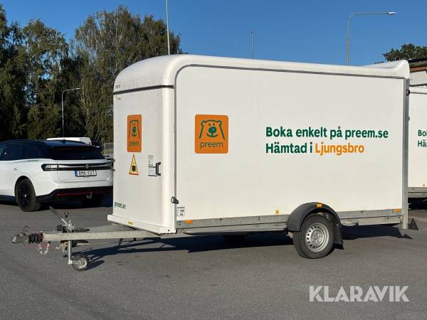 Skåpsläp Brenderup CE1000