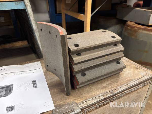 Trumbromsbelägg Saf 1 Axel