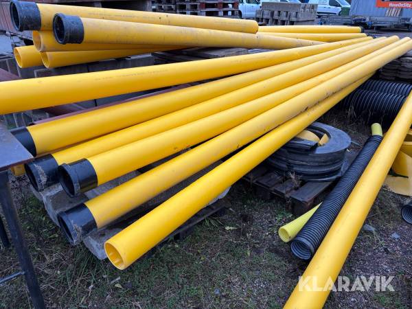 Kabelrör SRS PP 160x5,8 gul med tätning 11st