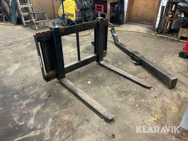 Pallgafflar med storsäcks lyft Kellfri