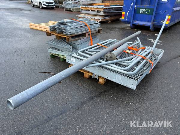 Spiraltrappa Eurostair 2 våning C40 högersvängd