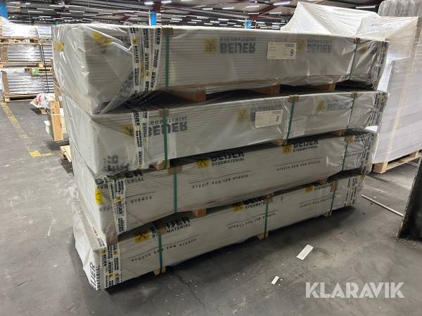 Farmacellskivor Norgips STD 900x1250 80 st med spackelkant